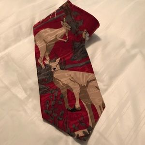 Vtg 1998 World Wildlife Fund Australia 100% Silk Tie